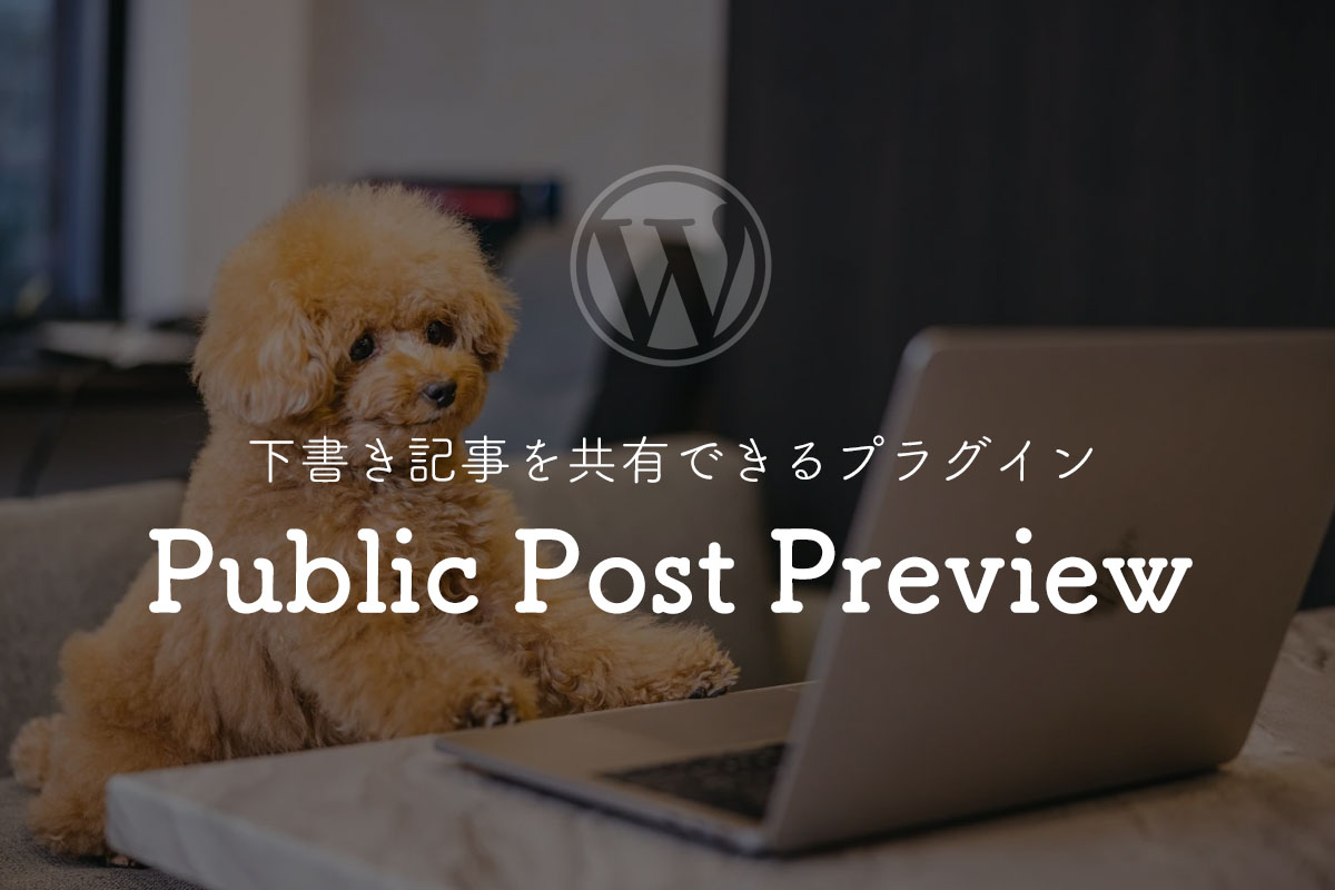 公開前の記事を外部確認できるプラグイン「Public Post Preview」が便利！閲覧期間の延長方法も【WordPress】